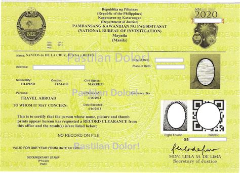 nbi clearance davao city|NBI CLEARANCE .